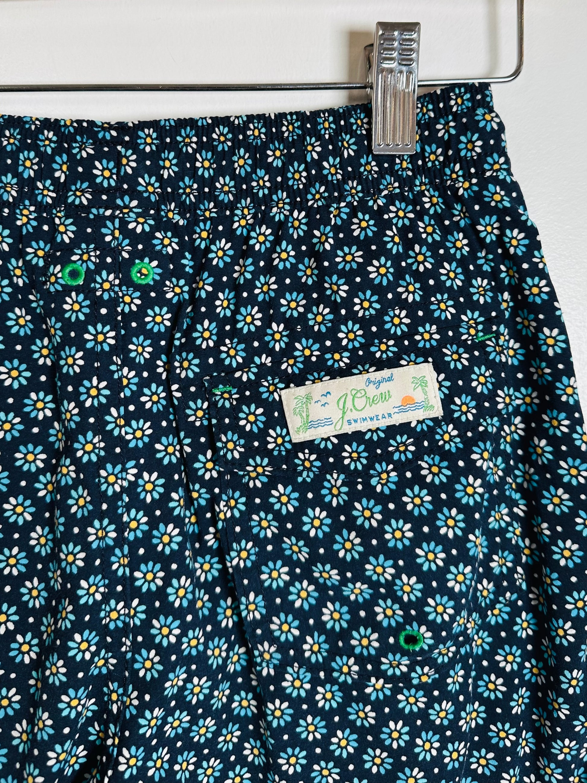 Crewcuts Floral Swim Trunks / 8Y