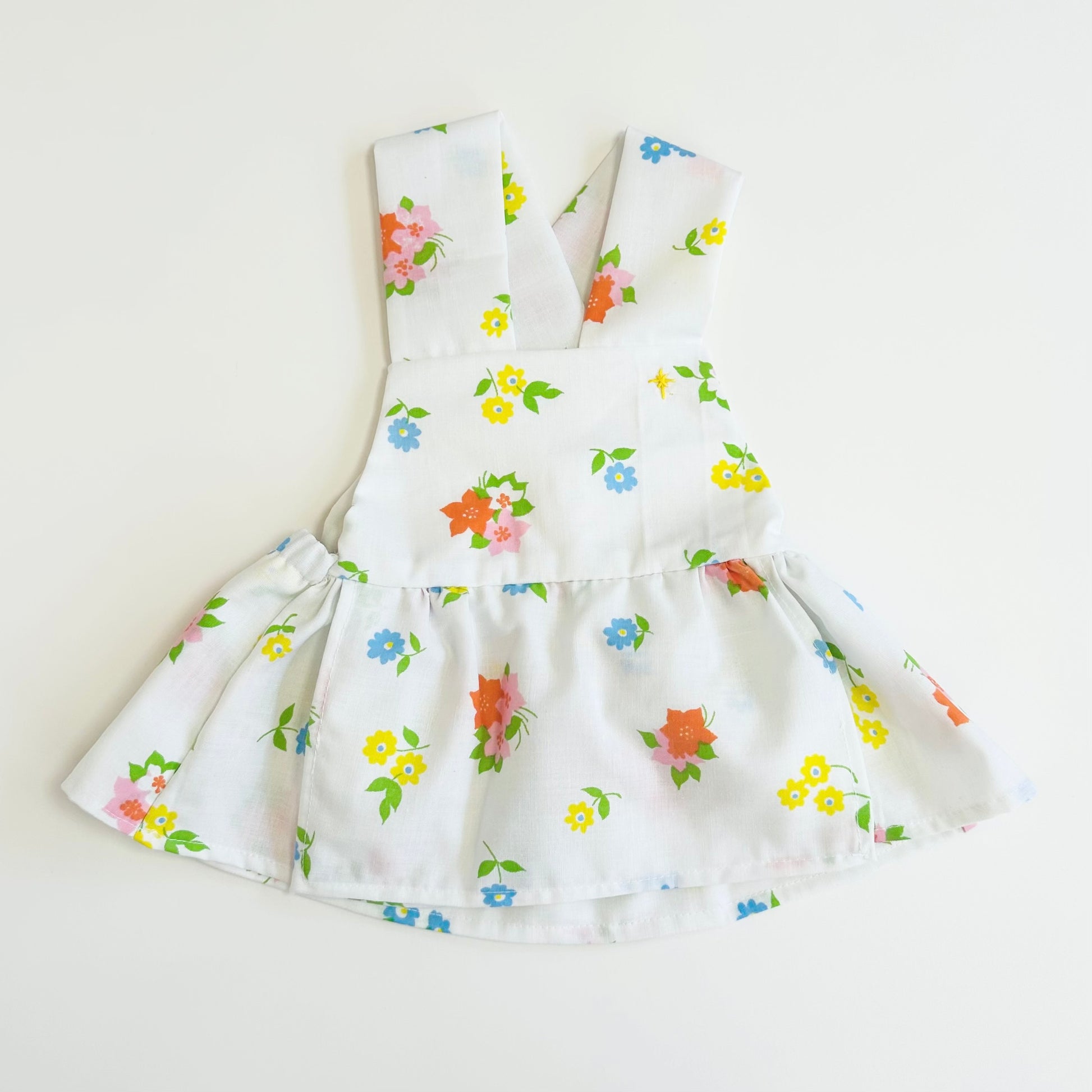 NellieSoo Upcycled Pinafore Set / 6-18M