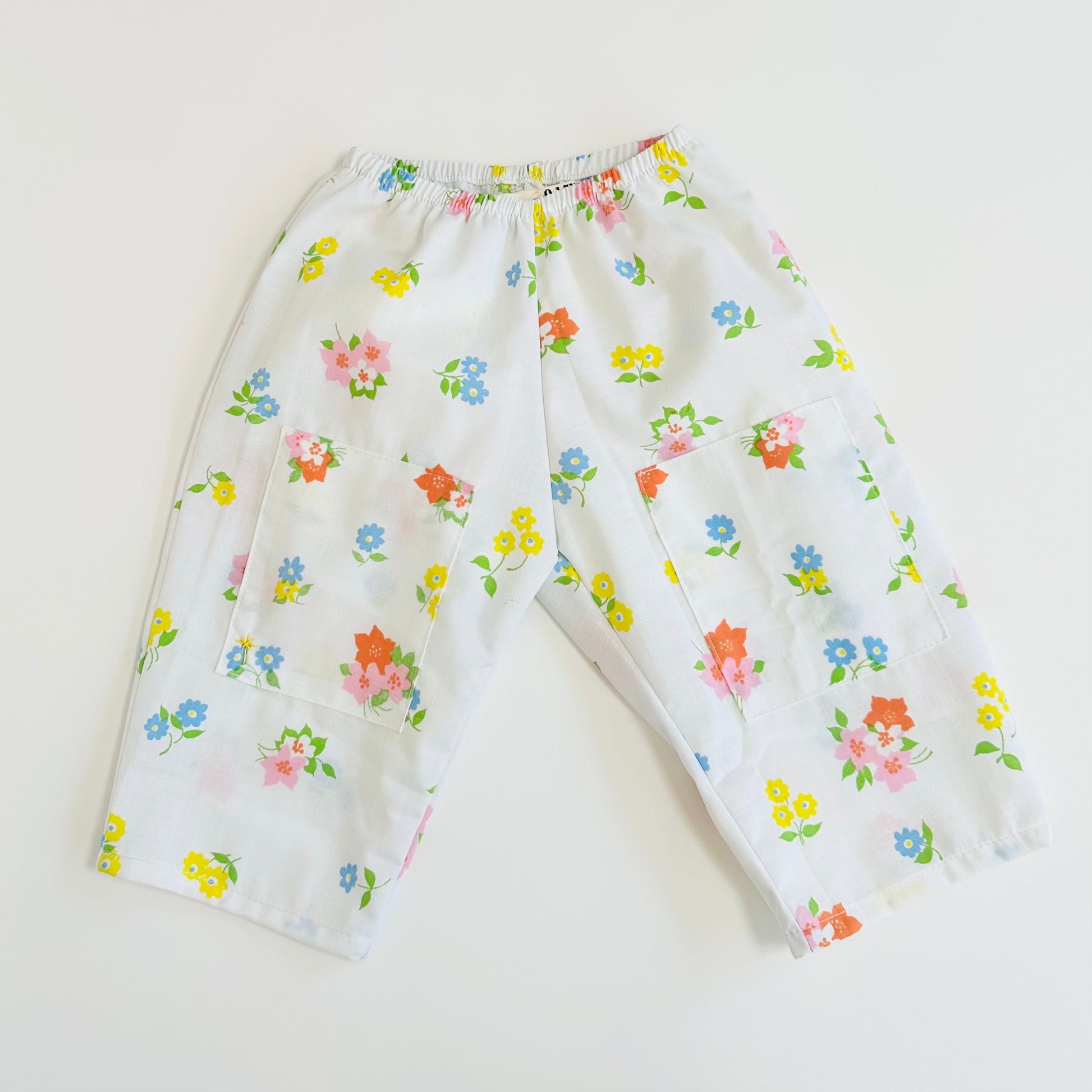 NellieSoo Upcycled Pinafore Set / 6-18M