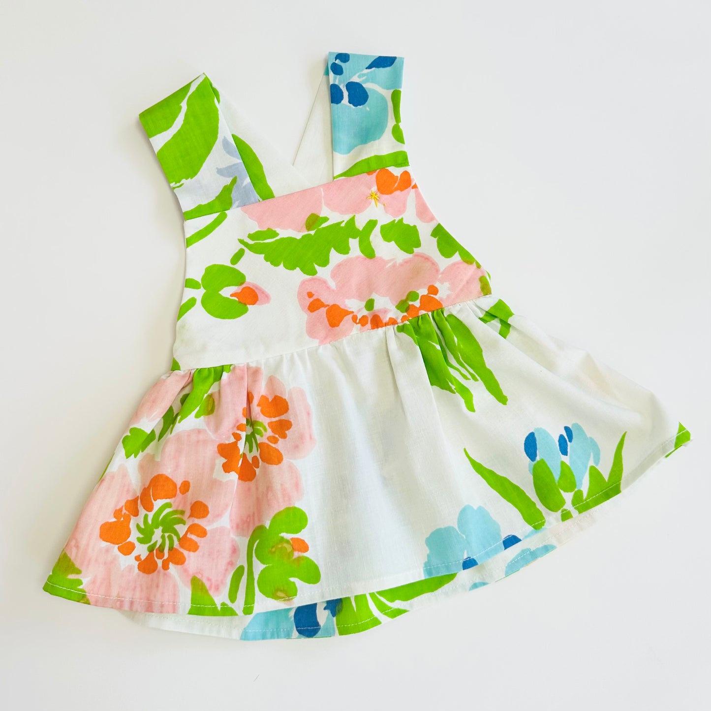 NellieSoo Upcycled Pinafore Set / 2-4Y
