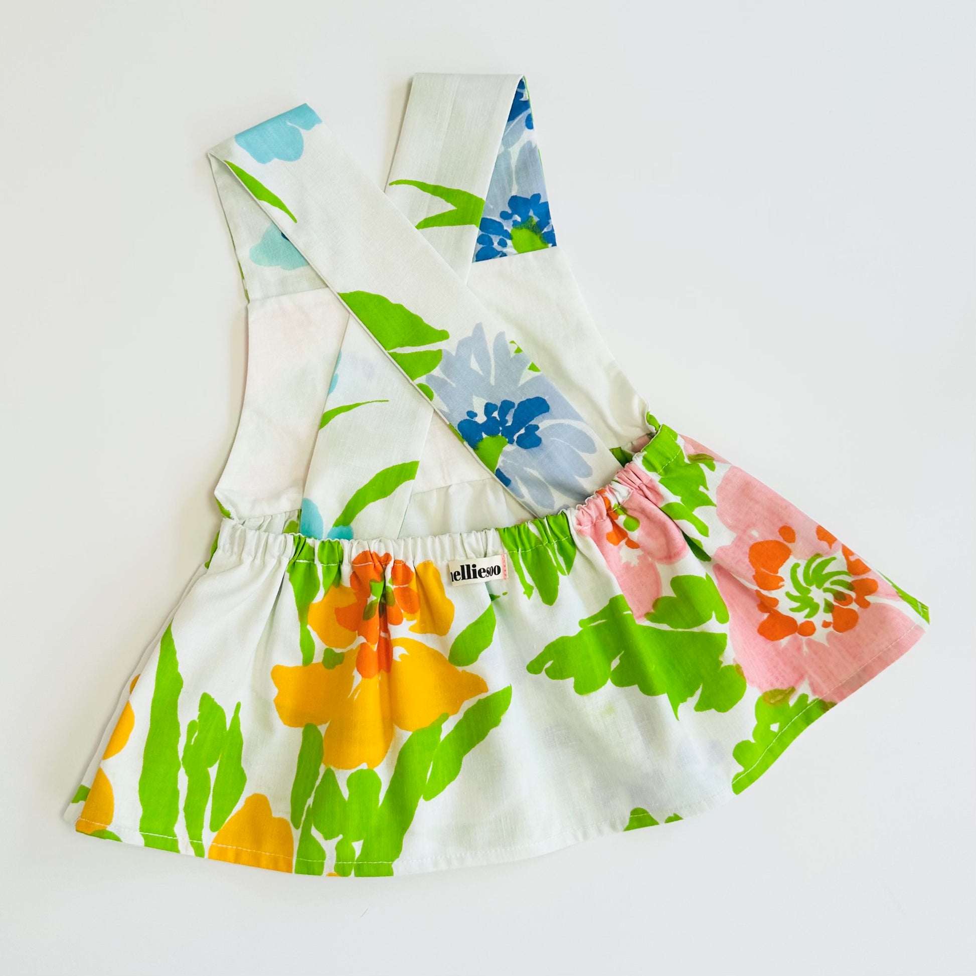 NellieSoo Upcycled Pinafore Set / 2-4Y