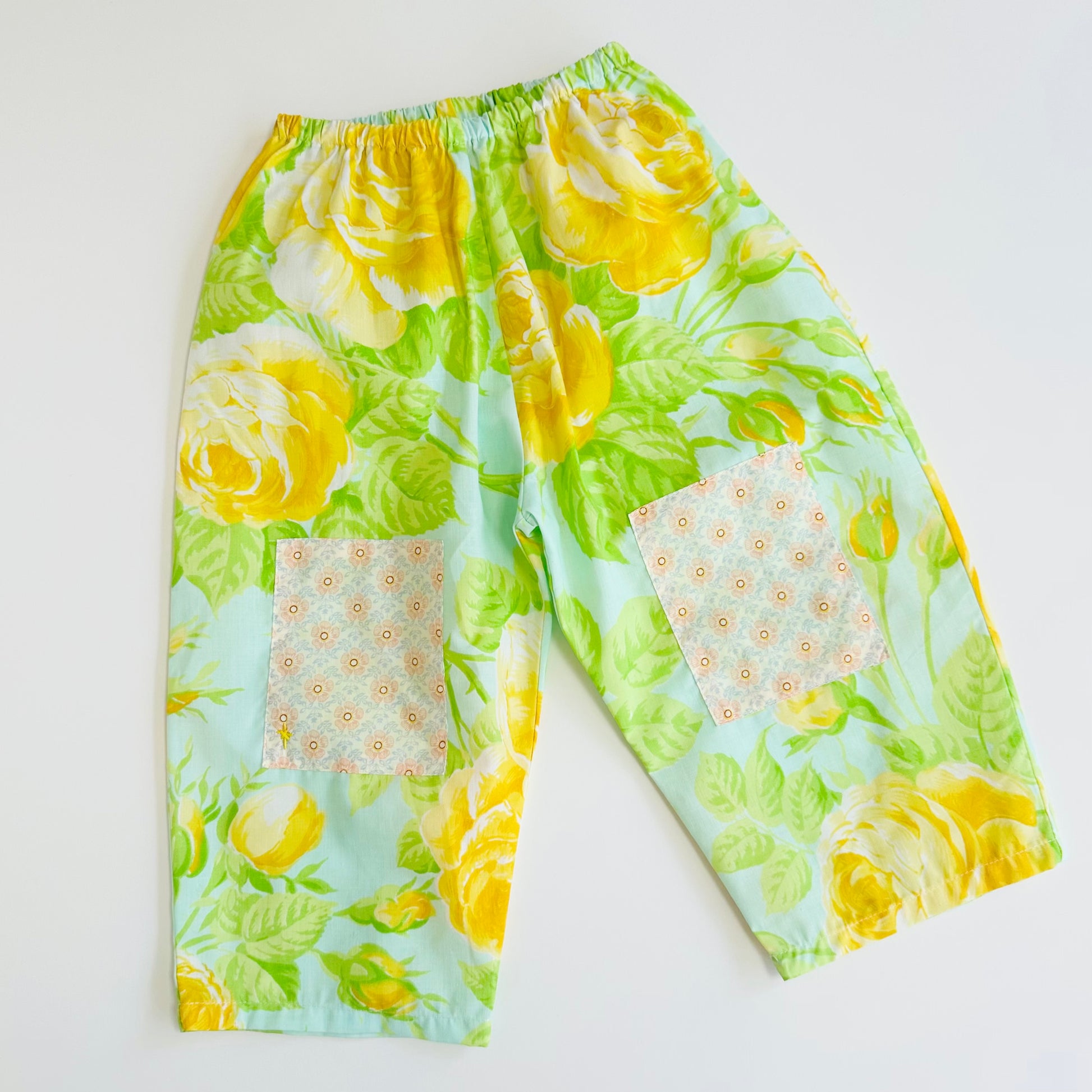 NellieSoo Upcycled Pinafore Set / 2-4Y