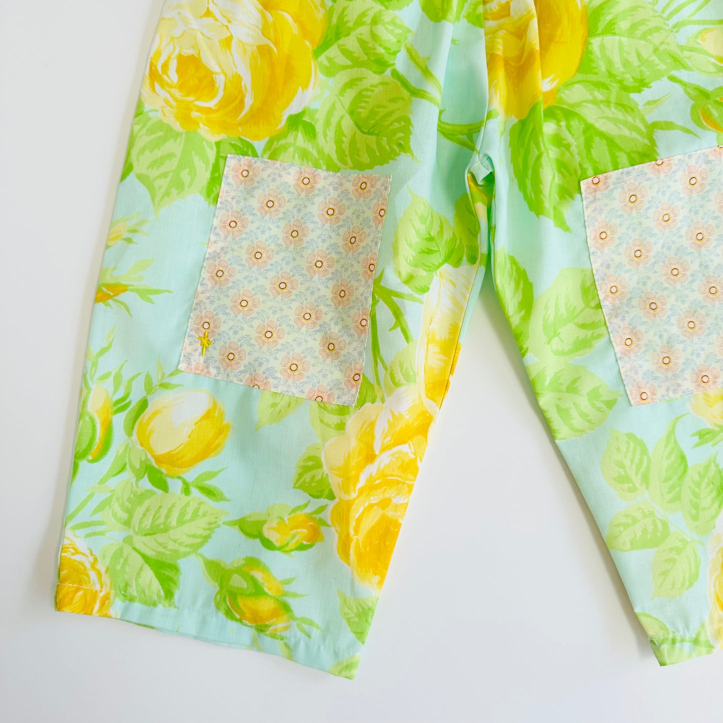 NellieSoo Upcycled Pinafore Set / 2-4Y