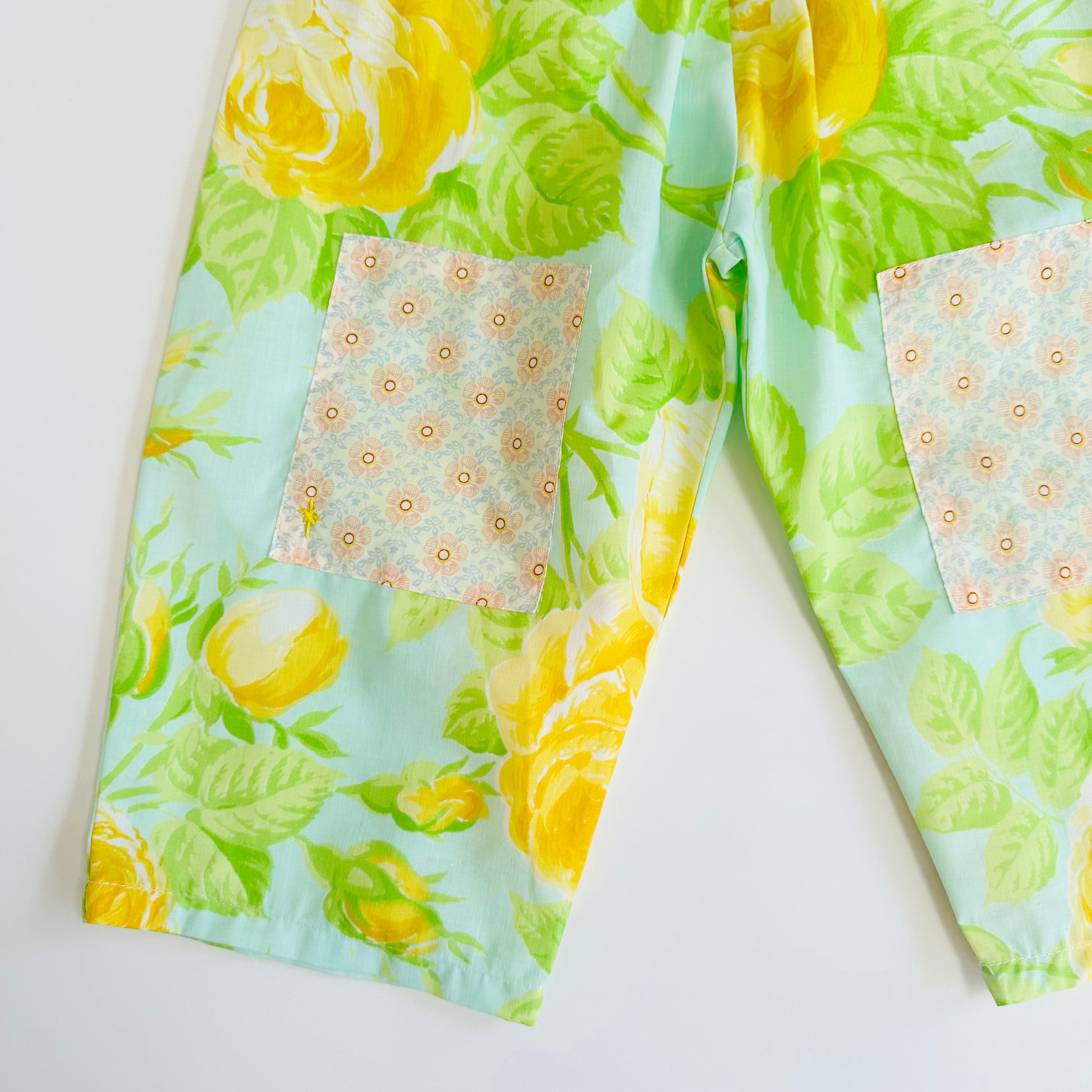 NellieSoo Upcycled Pinafore Set / 2-4Y