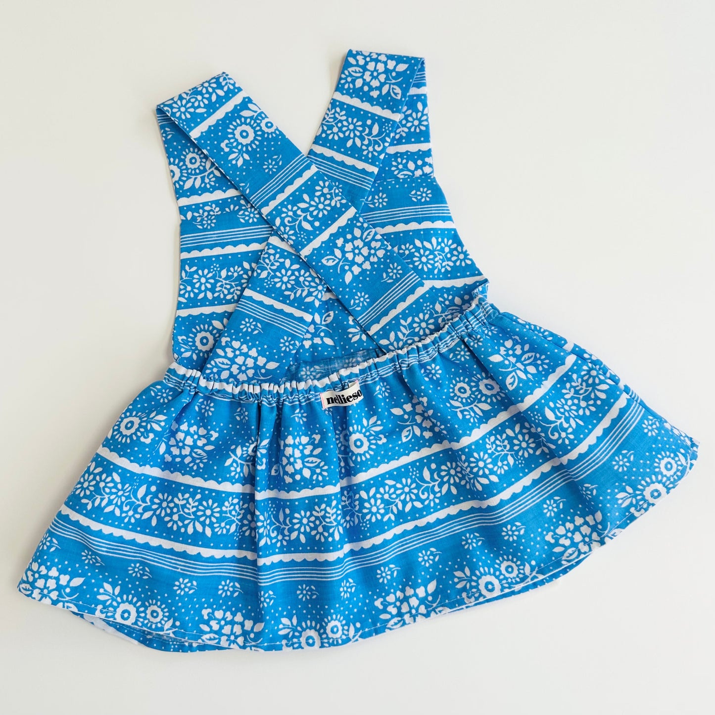 NellieSoo Upcycled Pinafore Set / 5-7Y