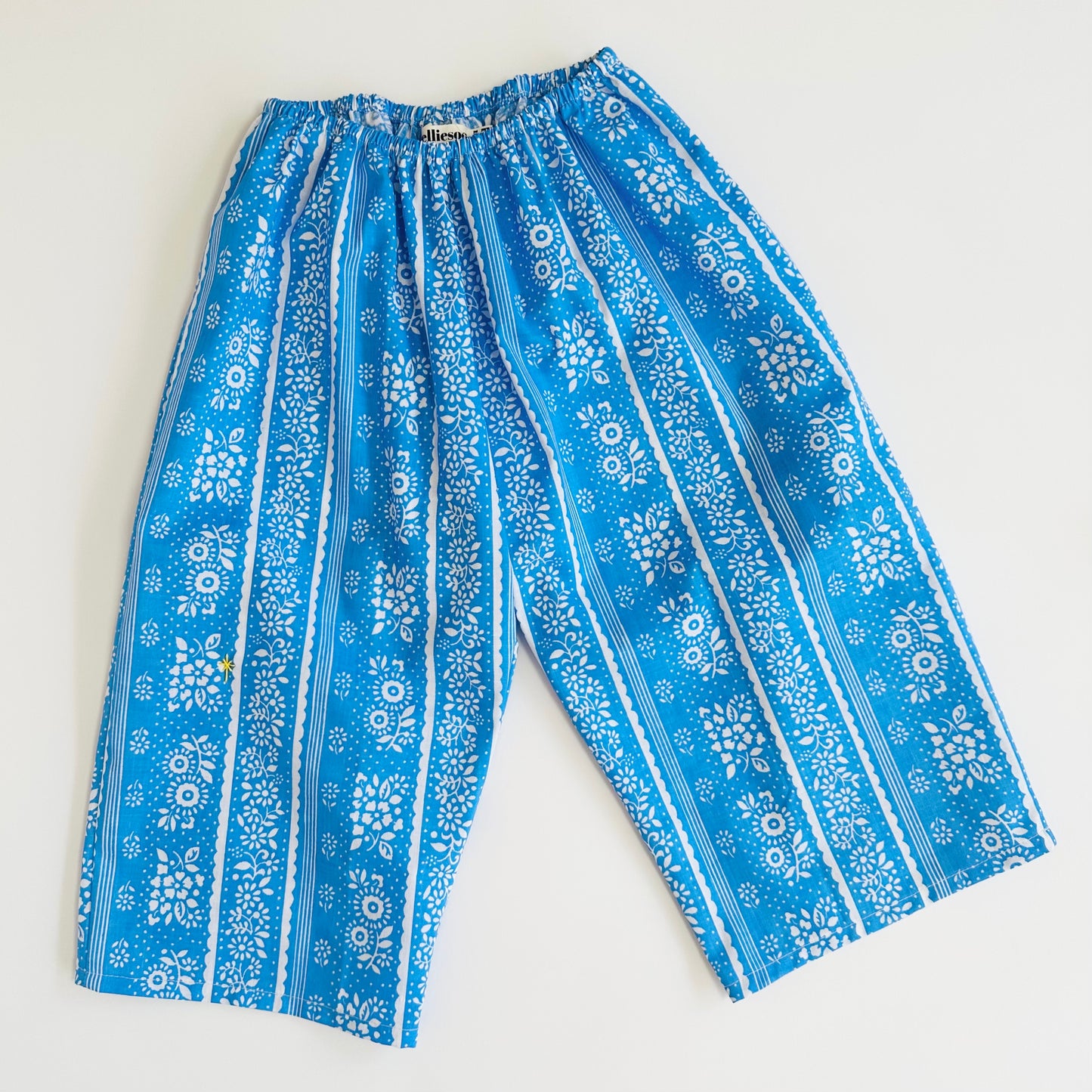 NellieSoo Upcycled Pinafore Set / 5-7Y