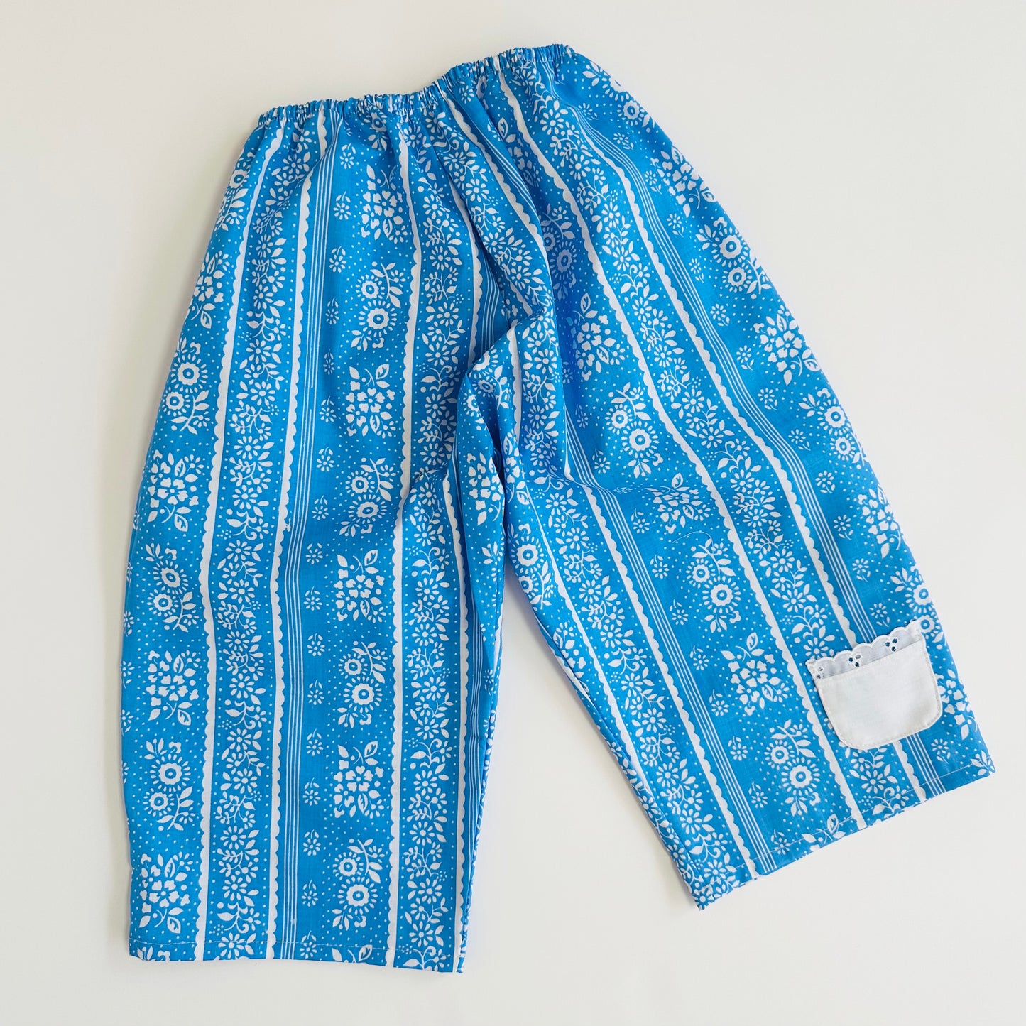 NellieSoo Upcycled Pinafore Set / 5-7Y