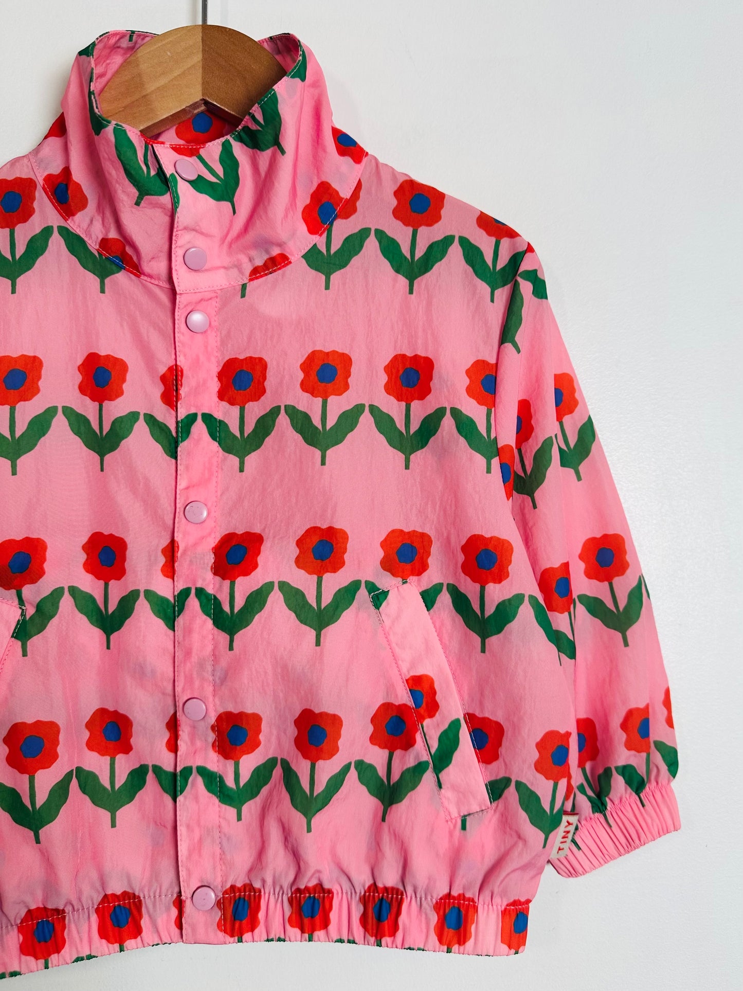 Tiny Cottons Floral Windbreaker / 2Y