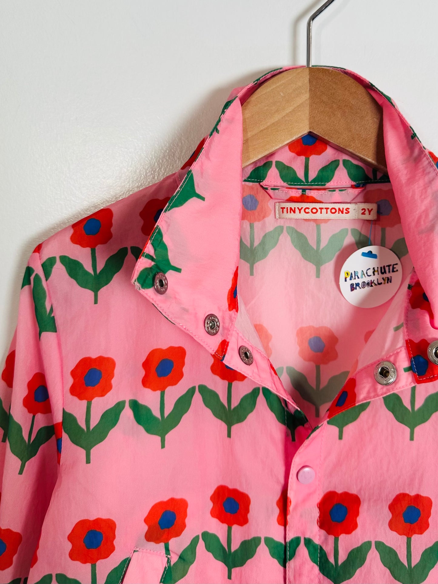 Tiny Cottons Floral Windbreaker / 2Y