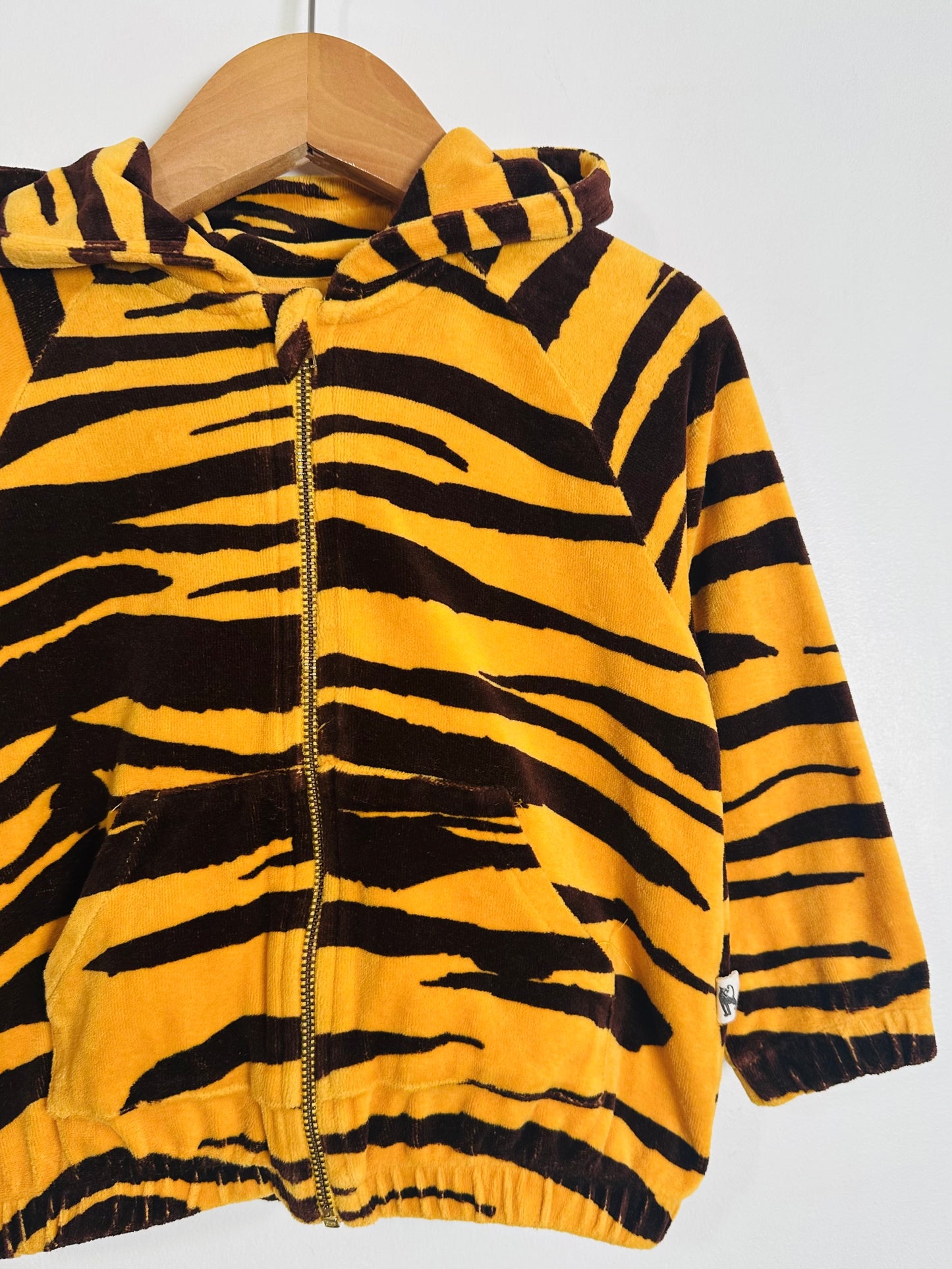 Mini Rodini Tiger Hoodie / 1.5-3Y
