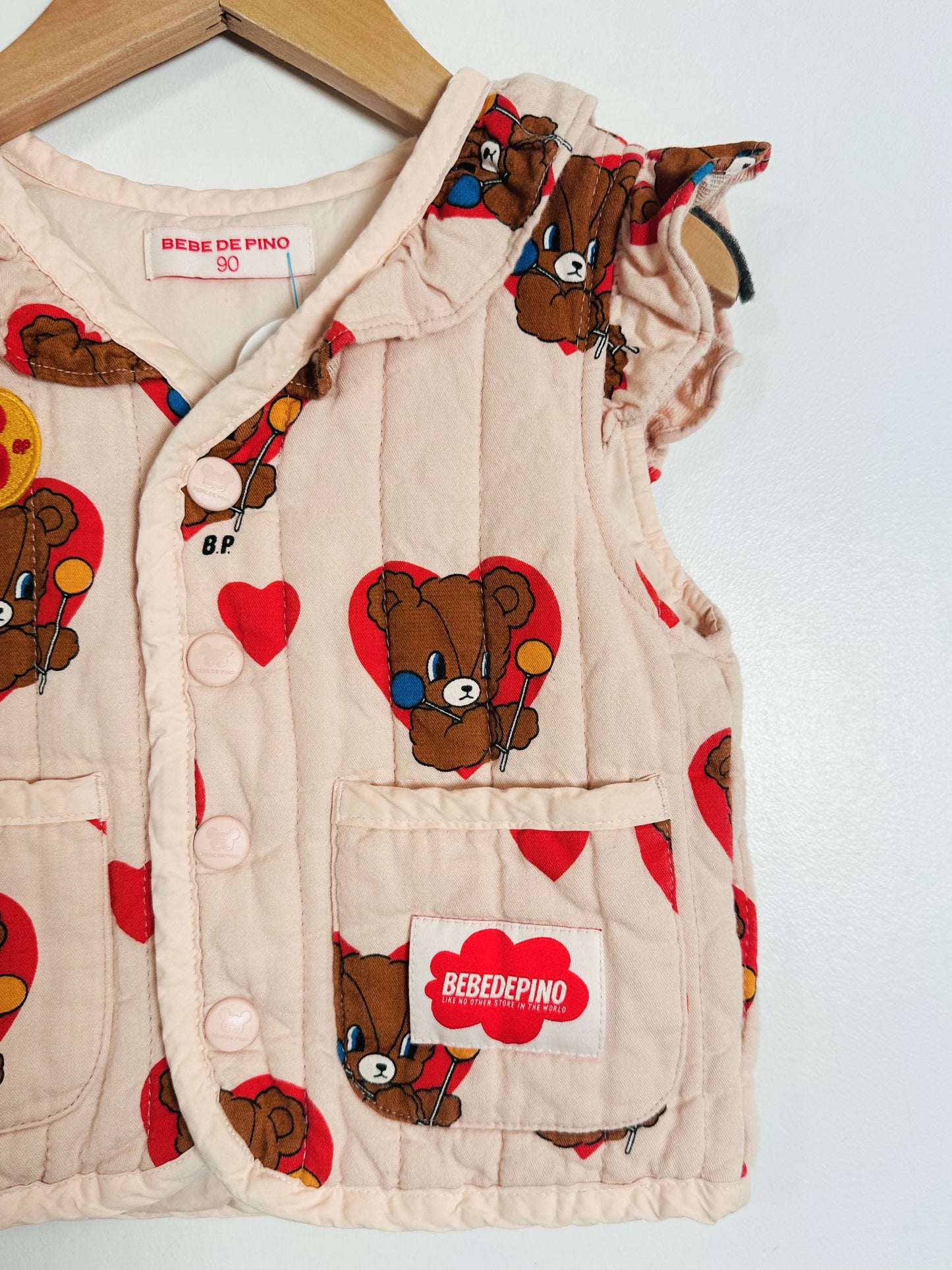 Bebe de Pino Padded Vest / 2Y