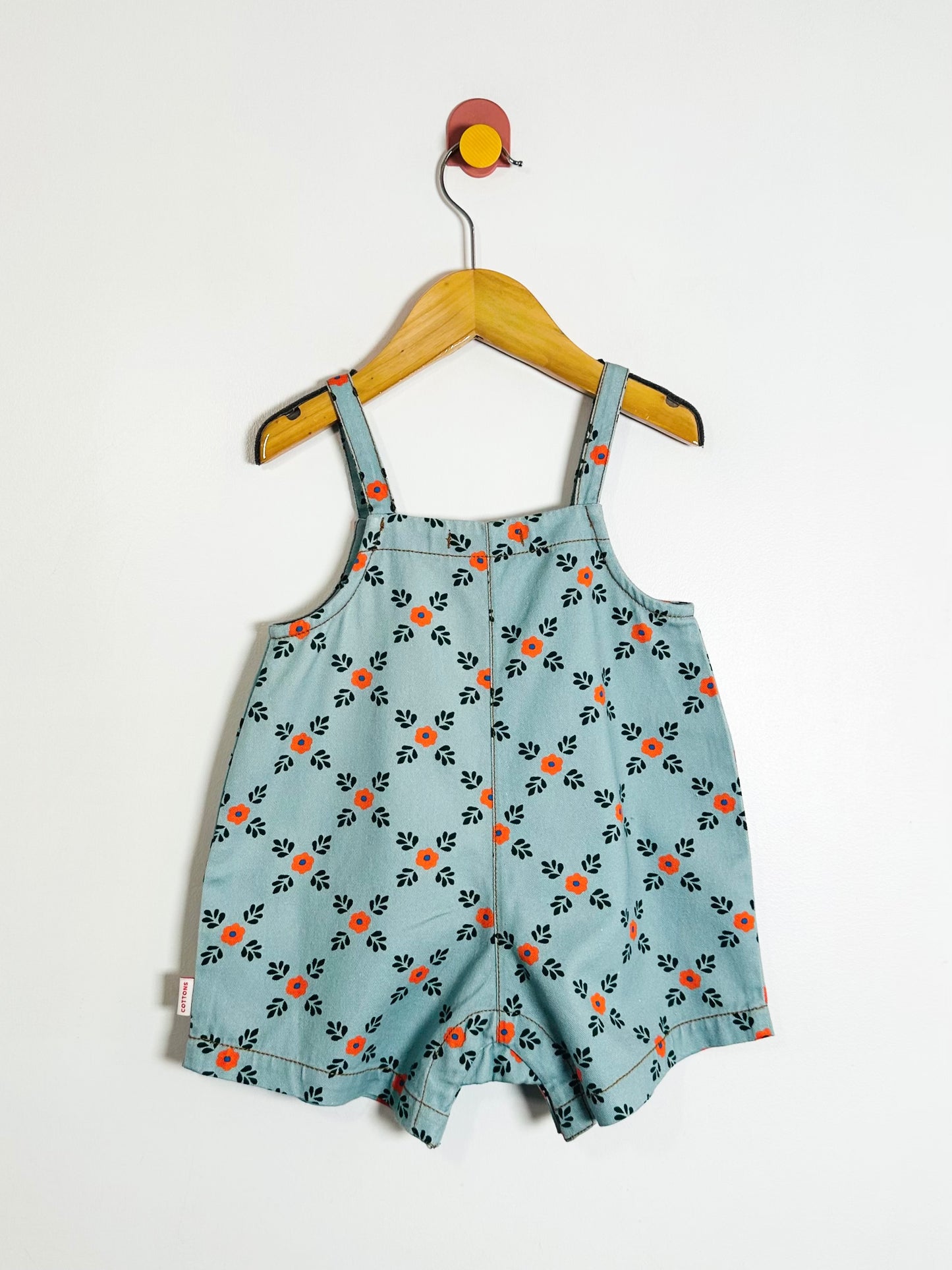 Tiny Cottons Floral Romper / 12M