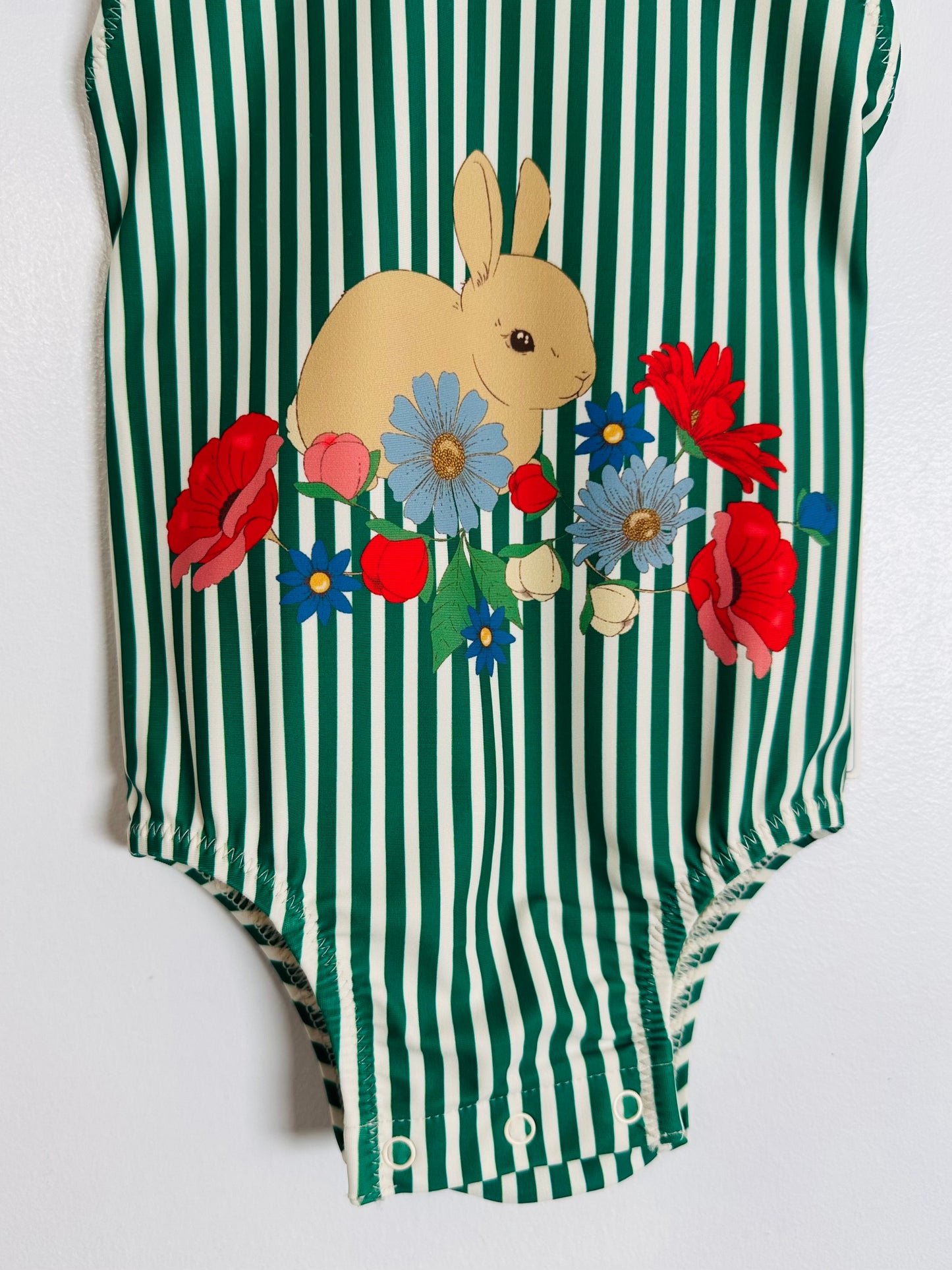 Konges Slojd Stripe Bunny Swimsuit / 9M