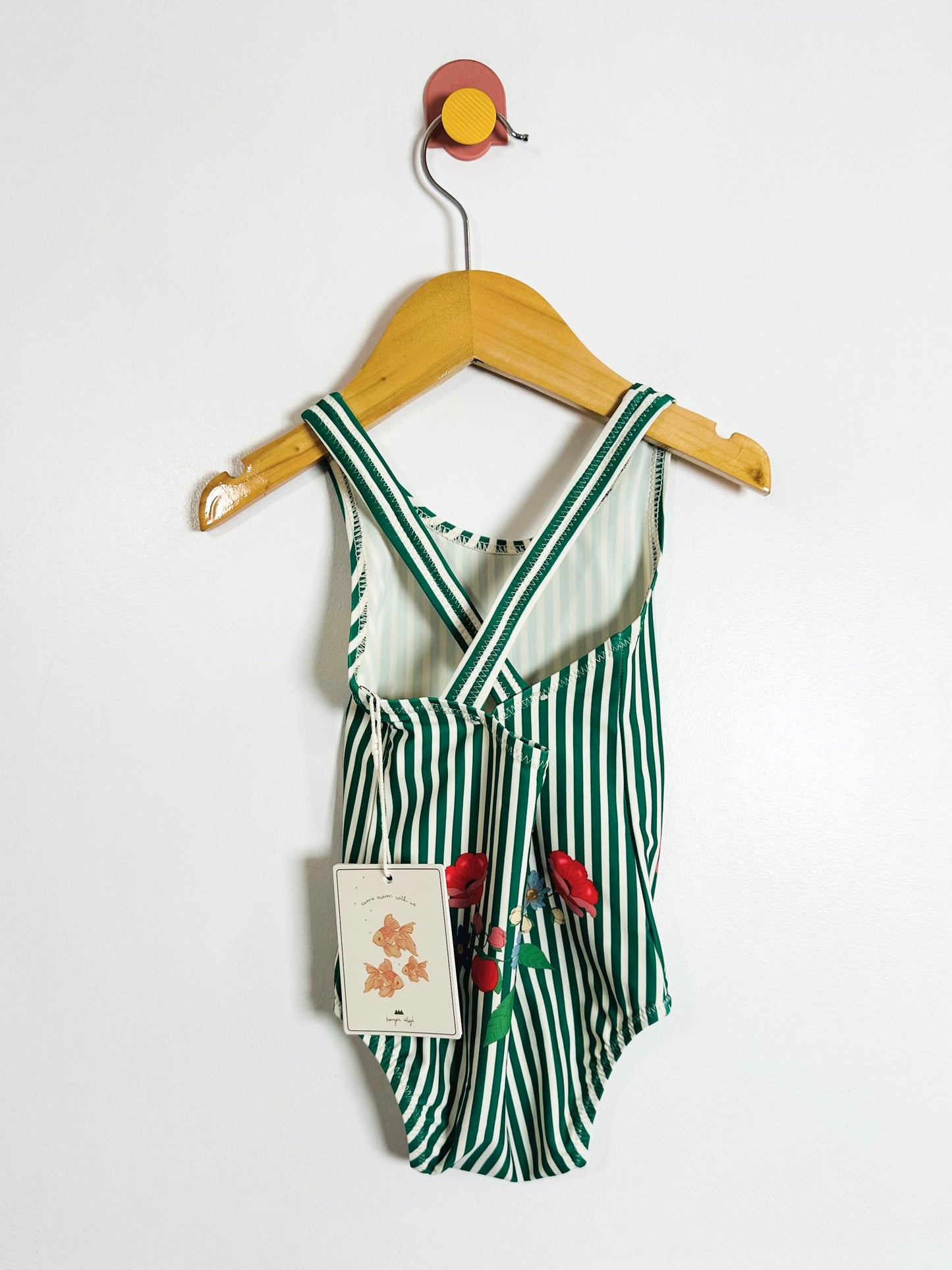 Konges Slojd Stripe Bunny Swimsuit / 9M