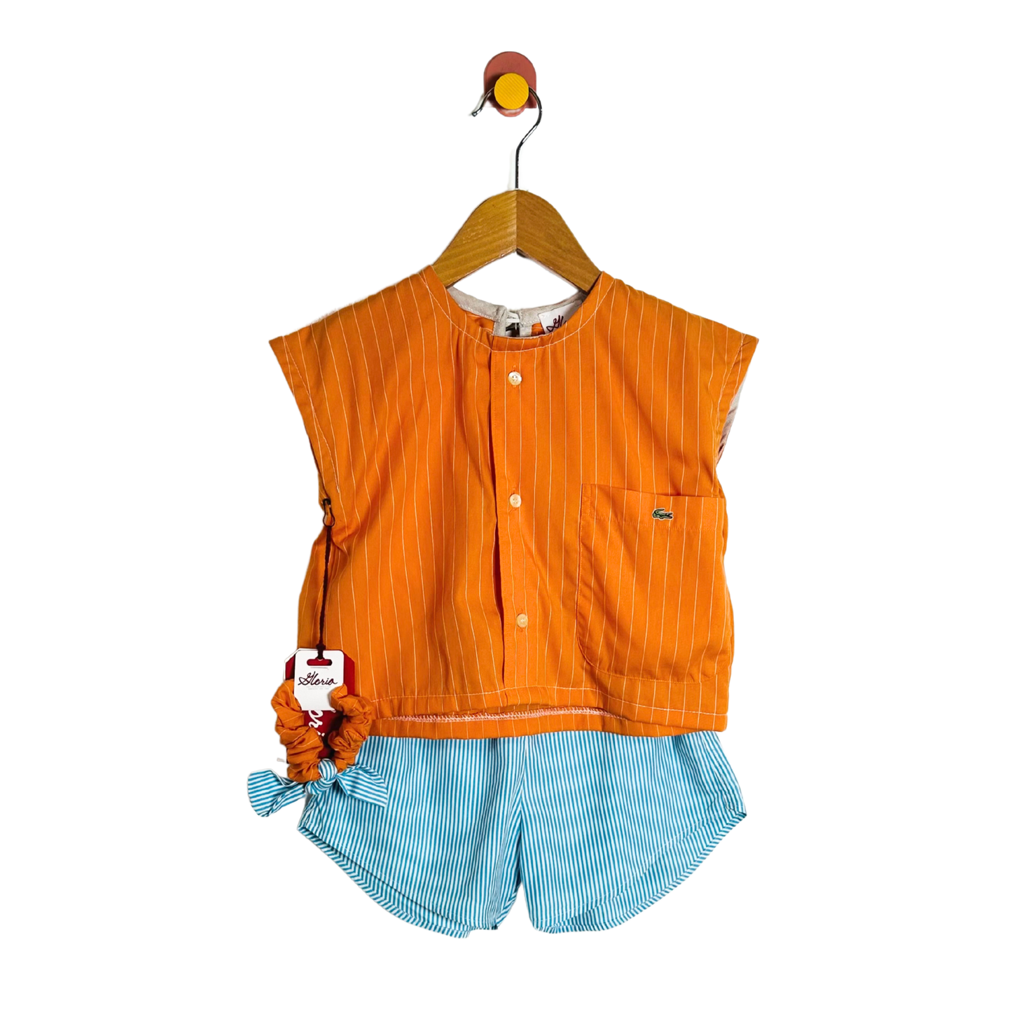 Gloria Upcycled Shorts Set / 3Y