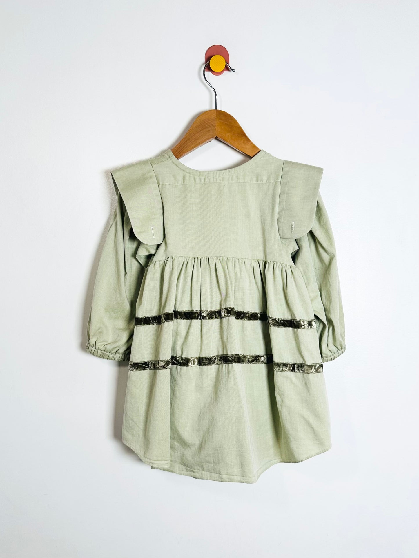 Gloria Upcycled Shirt Dress / 4Y