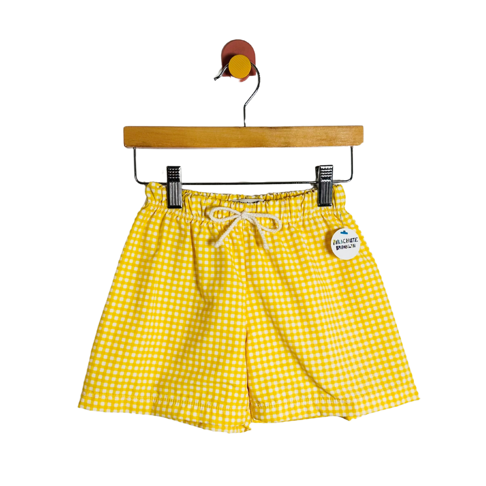Birinit Gingham Swimshorts / 6Y