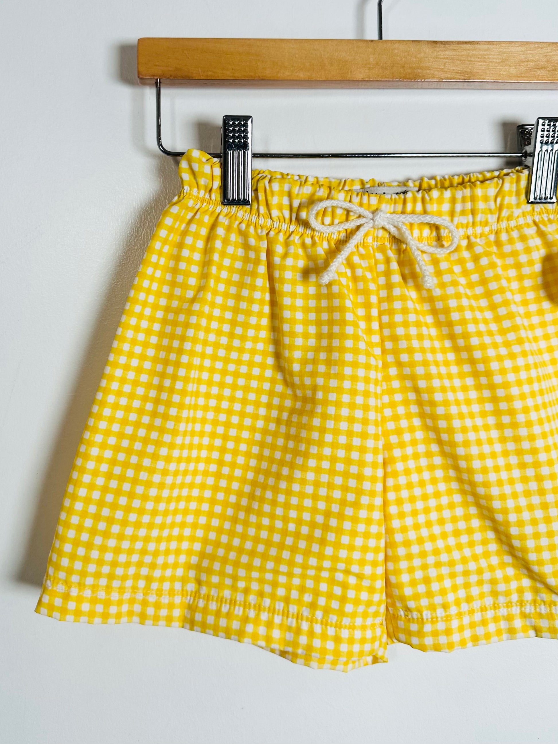Birinit Gingham Swimshorts / 6Y
