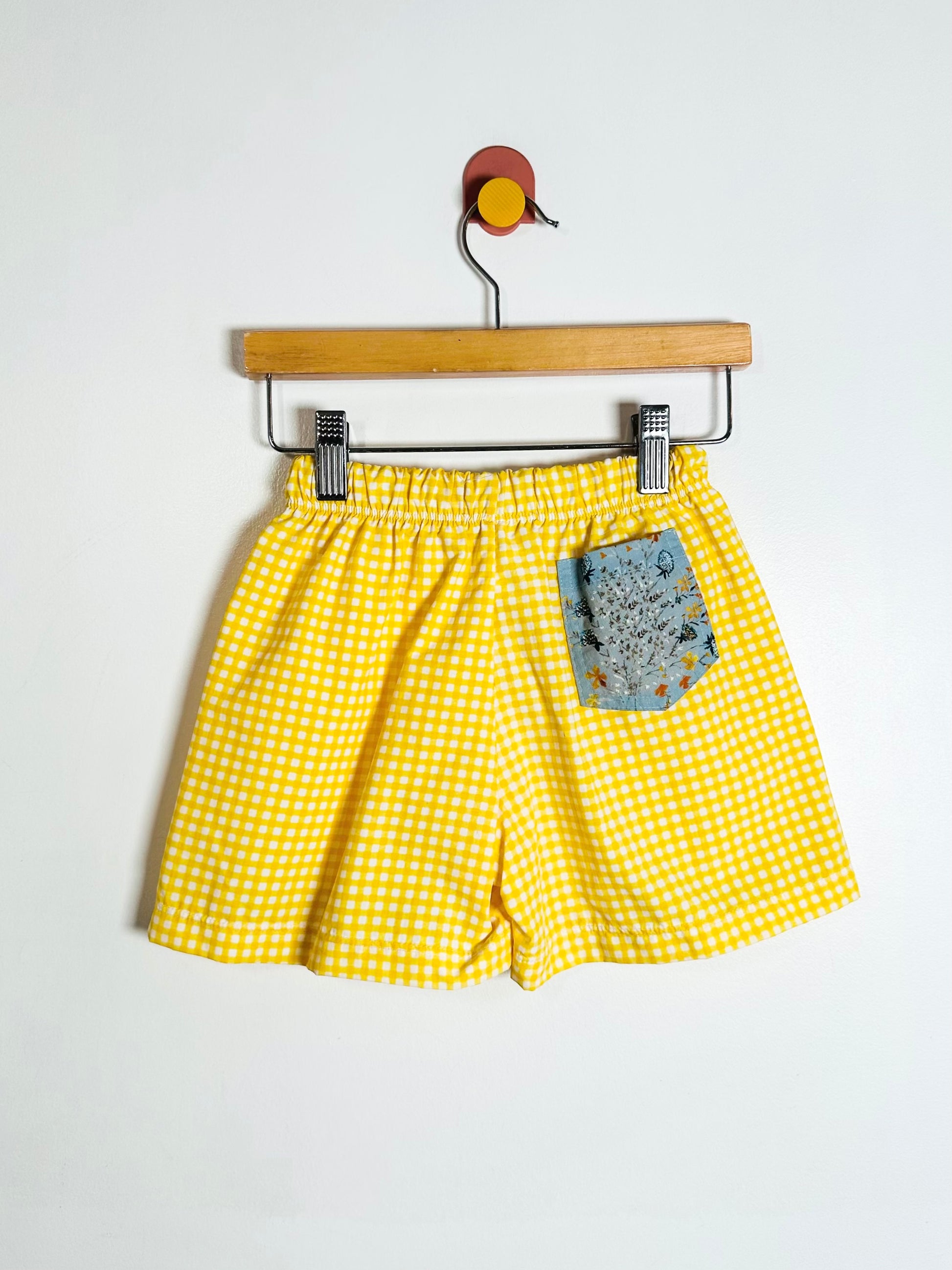 Birinit Gingham Swimshorts / 6Y