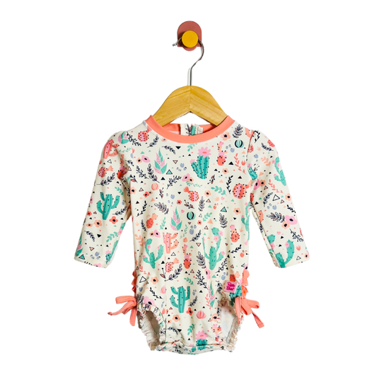Ruffle Butts Cacti Swimsuit / 6-12M