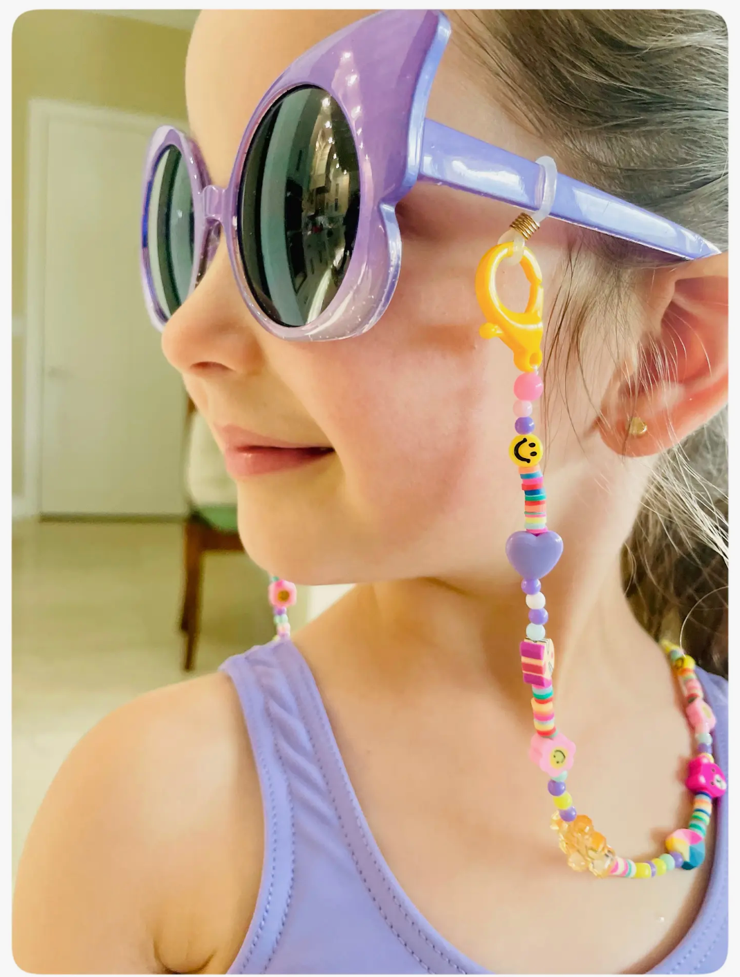 beaded sunglasses chain