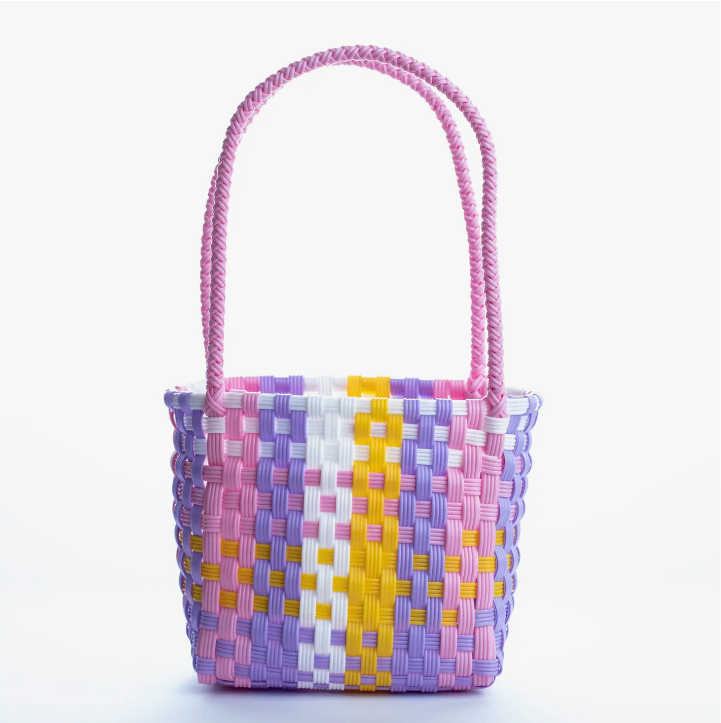 Woven Tote - birthday cake