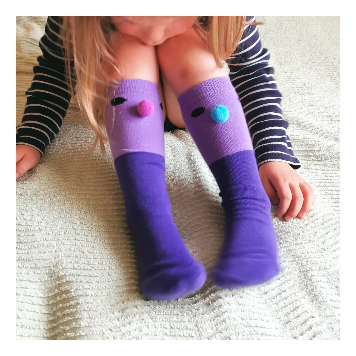 Knee High Socks - Violet