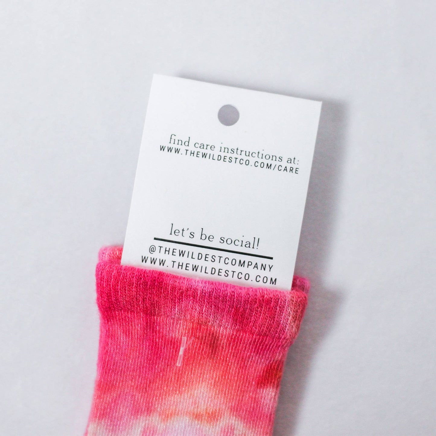 The Wildest Company - Ice-Dyed Bamboo Baby Socks