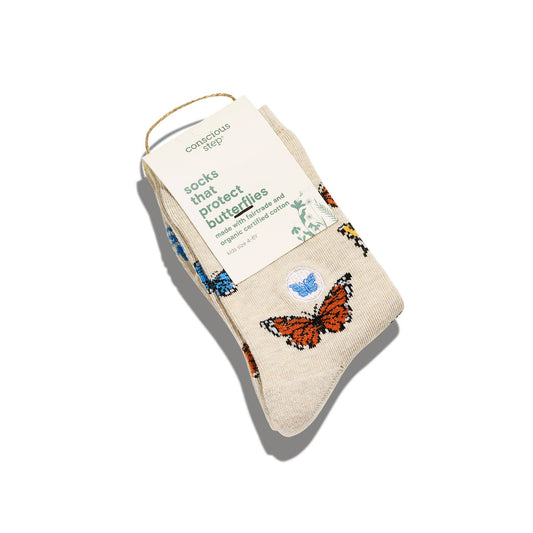 Conscious Step - Kids Socks that Protect Butterflies