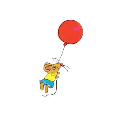 Tattly Mouse Balloon Tattoo Pair