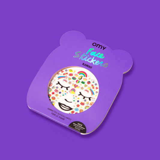OMY - Face Stickers - Kawaii