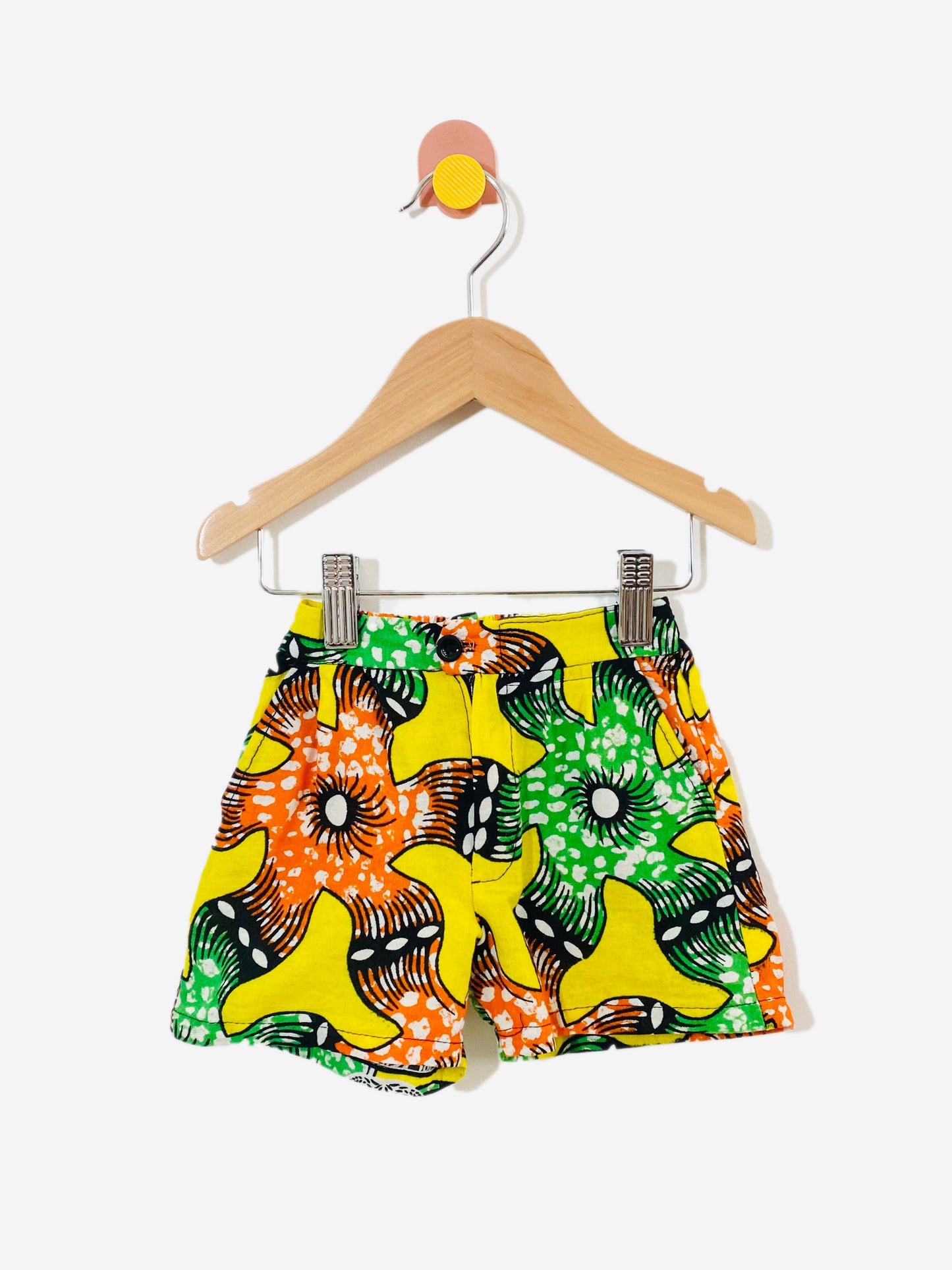 abstract print shorts / 6M