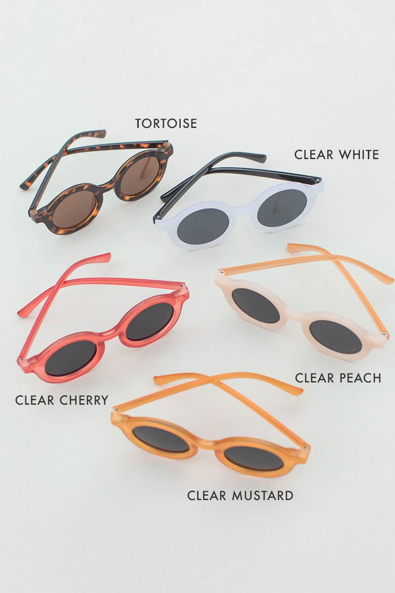Kid's Round Sunglasses