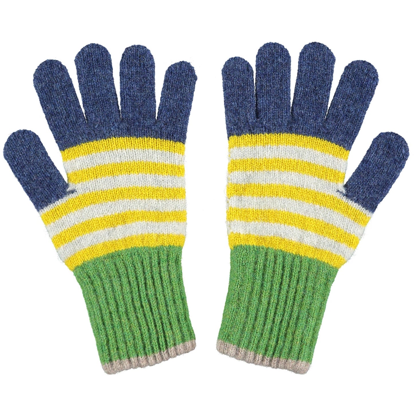 Patterned Lambswool Gloves