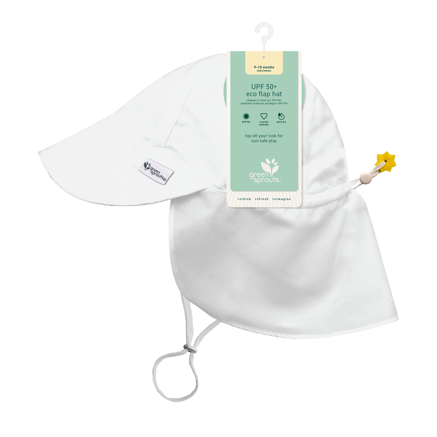Eco Flap Kids Sun Hat UPF50+