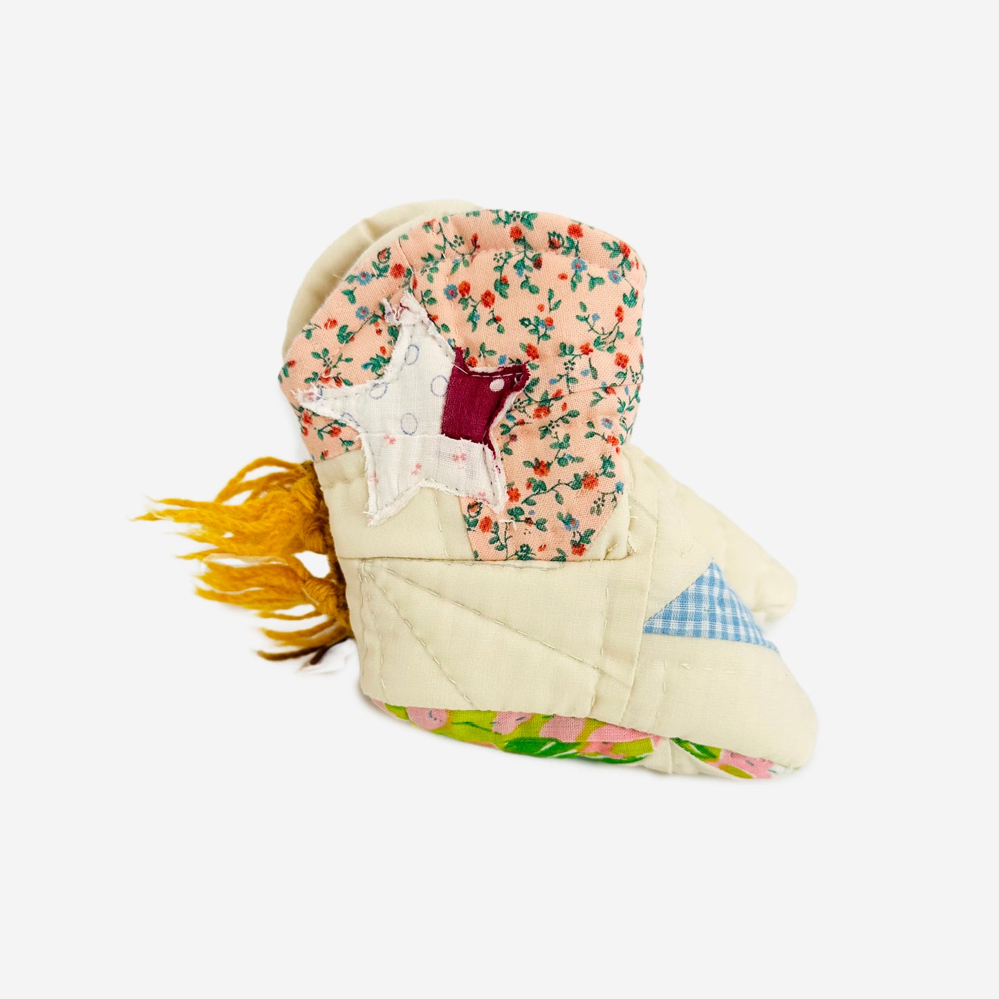 Giddy-Up Cowboy Baby Booties / 0-6M
