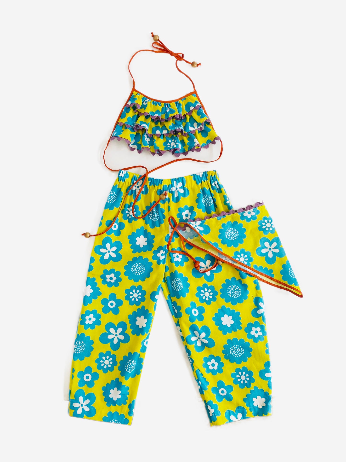 floral cabana set / 5-6Y