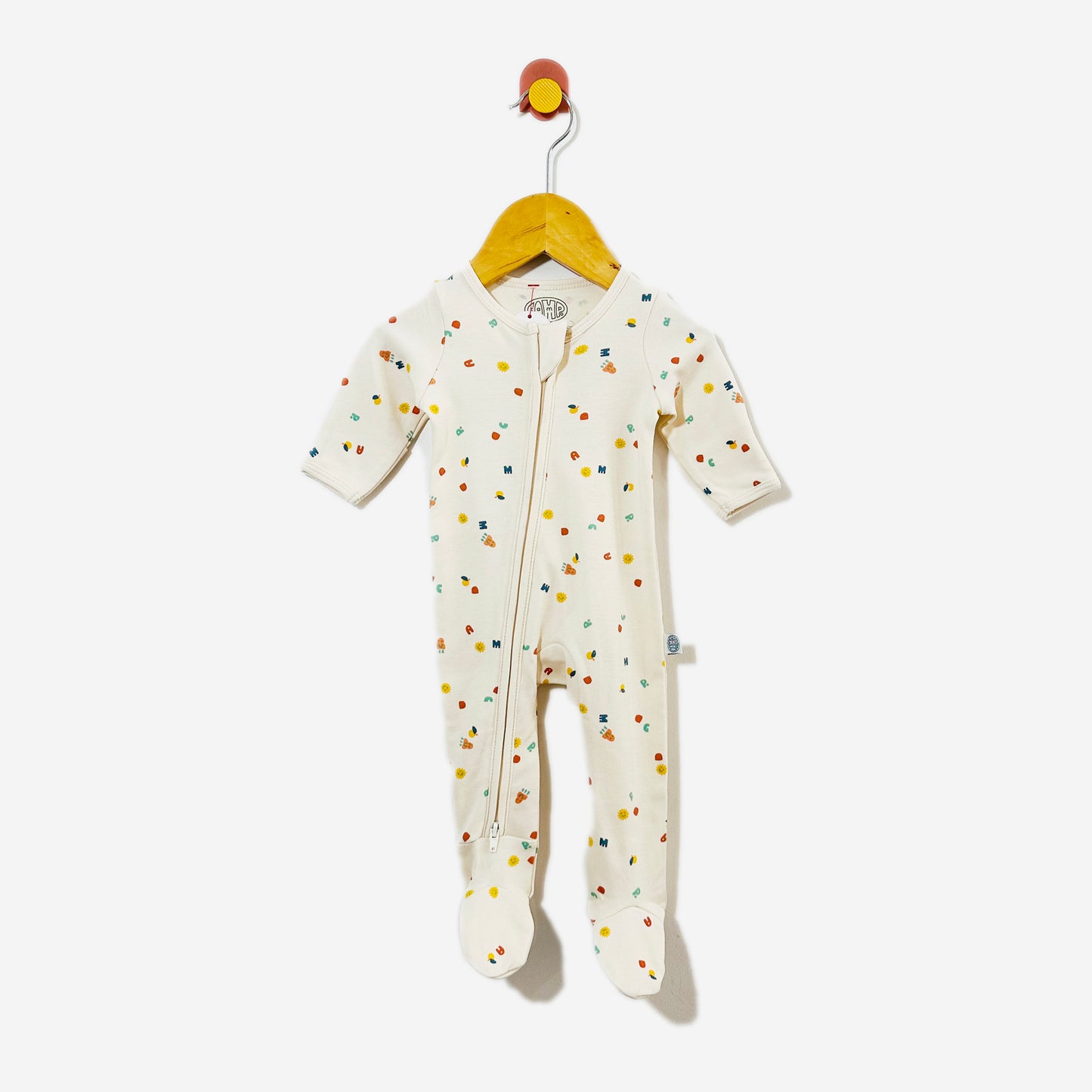 Camp Print Footed Pajama / 0-3M