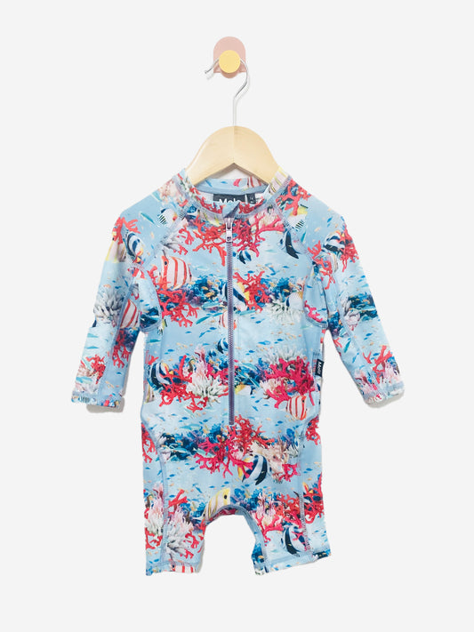Molo coral swimsuit / 9-12M