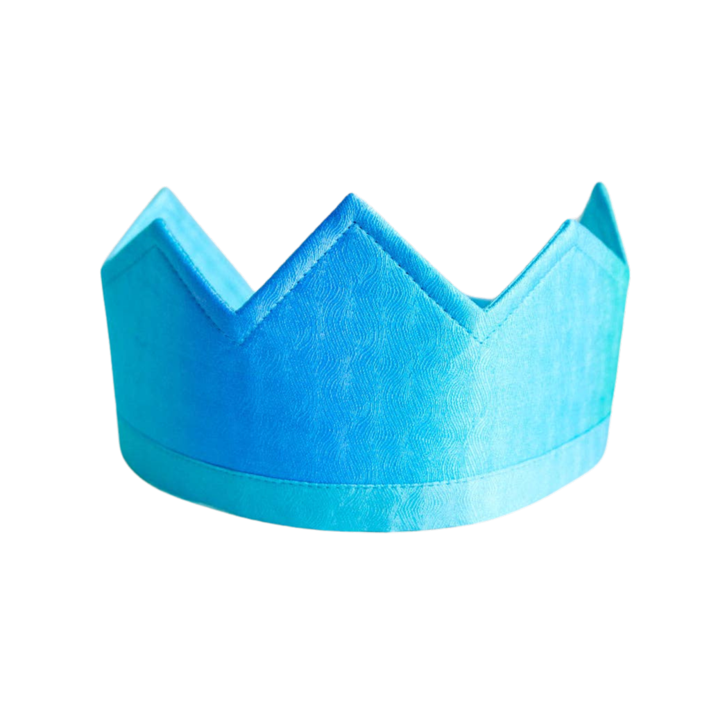 Silk Crown- Blue