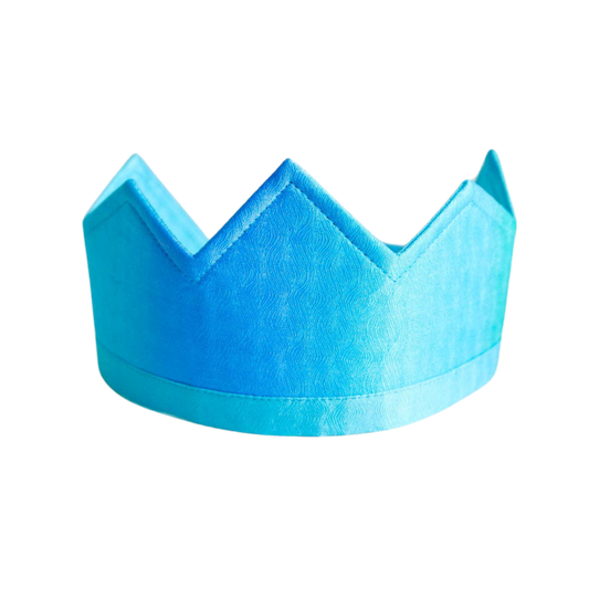 Silk Crown- Blue