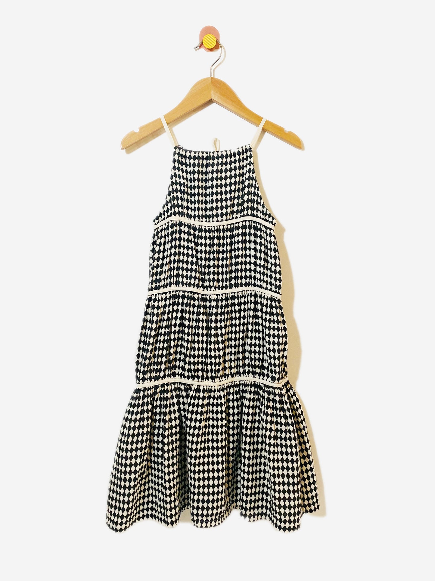 Little Creative Factory diamond maxi dress / 6Y