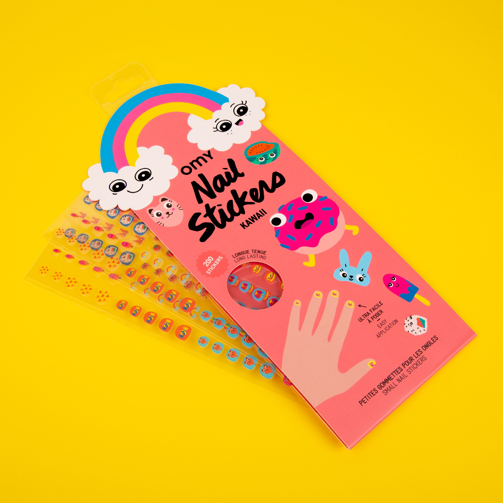OMY Kids Nail stickers - Kawaii