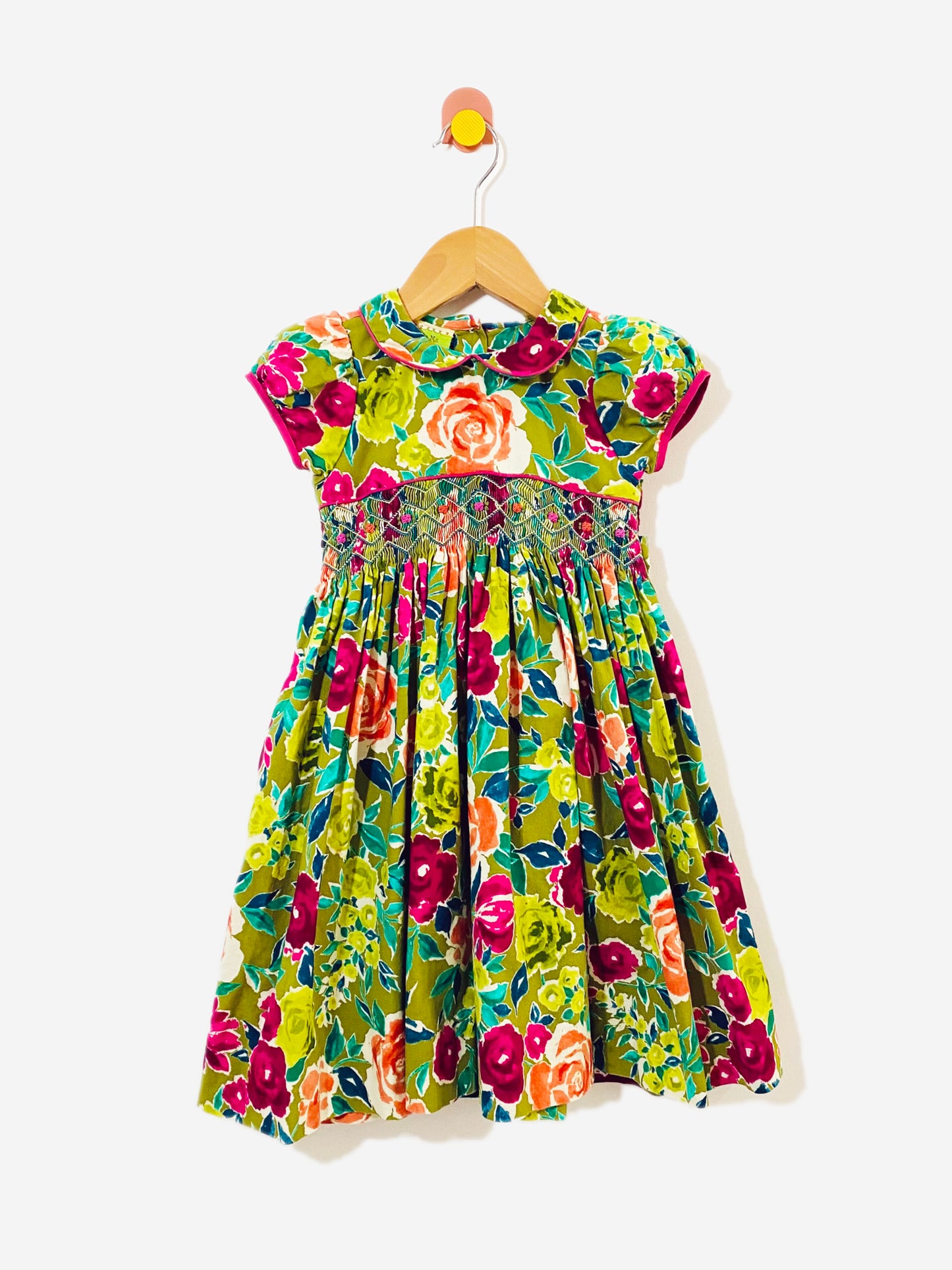 Le Za Me smocked dress / 4T