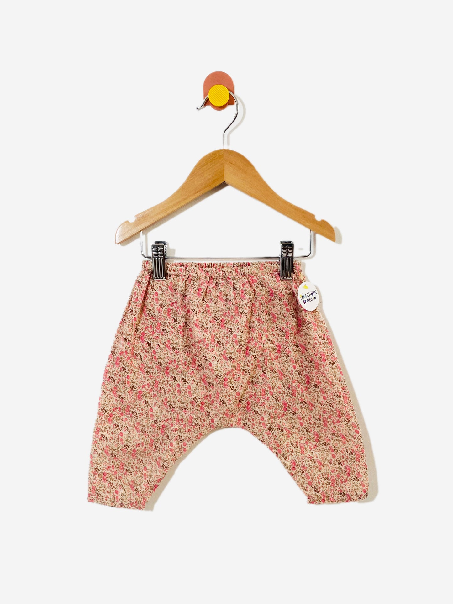 floral pants / 0-6M