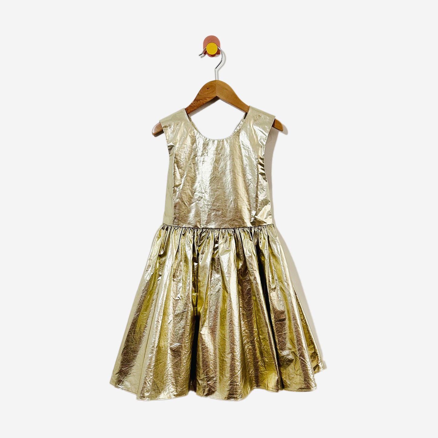COS Metallic Dress / 4-6Y