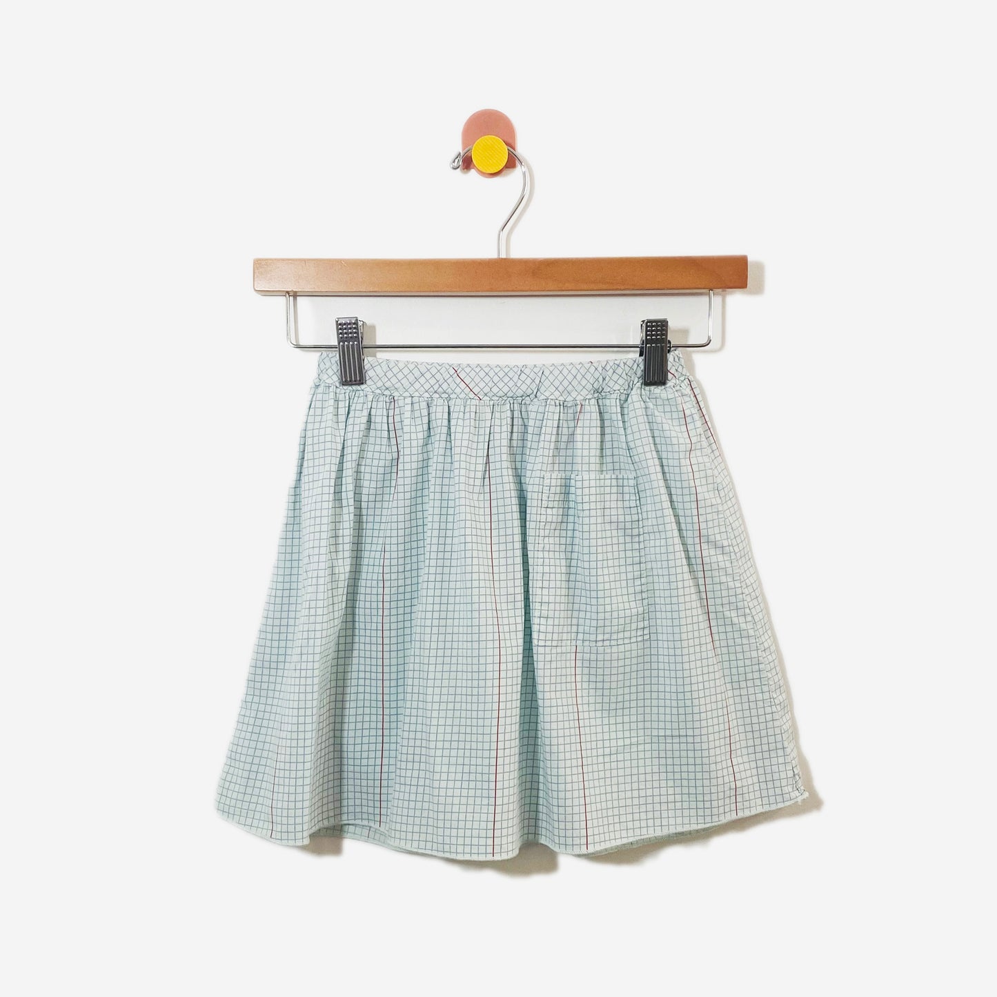 Long Live the Queen Grid Skirt / 6Y