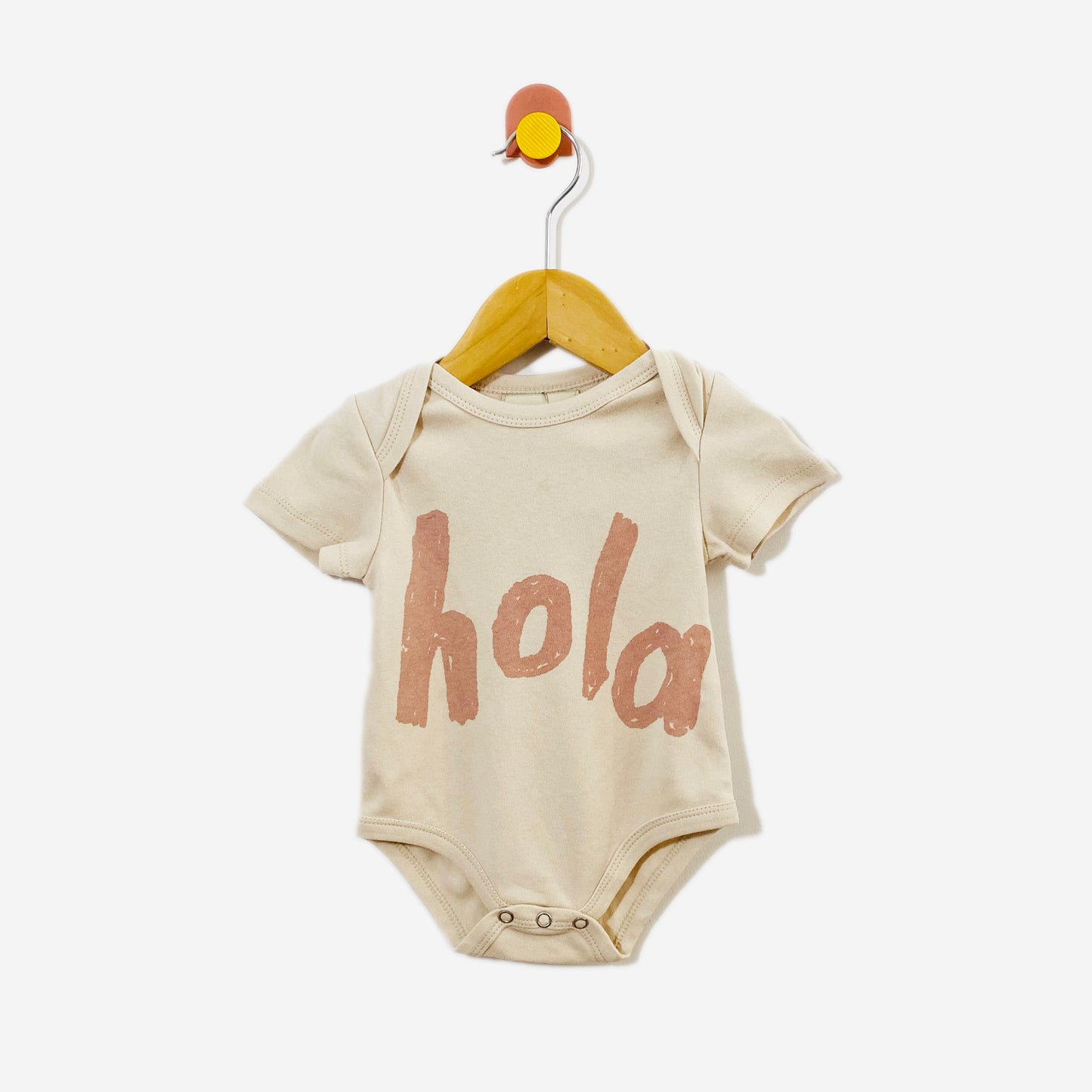 Wander & Wonder “Hola” Onesie / 3-6M