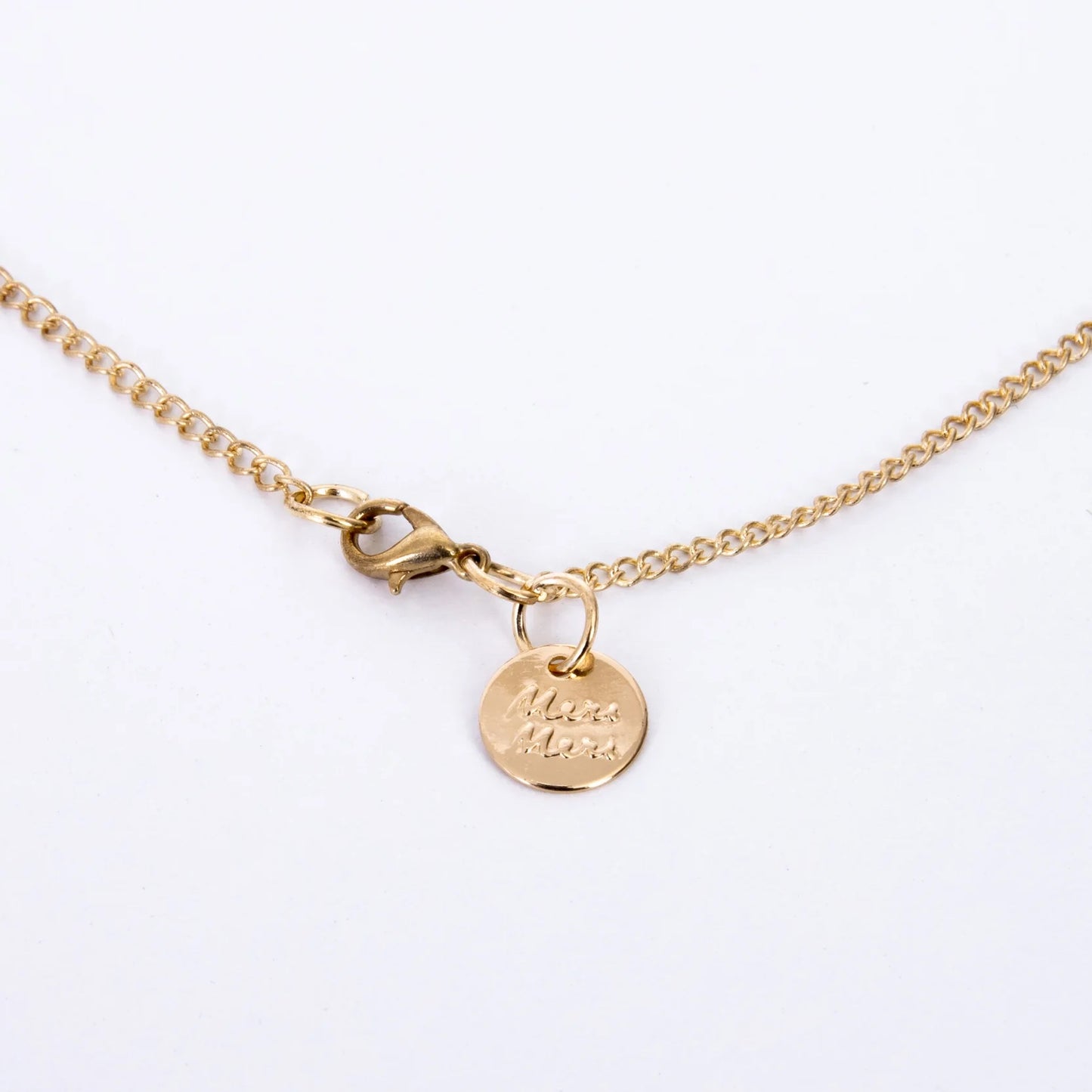 enamel sausage dog necklace