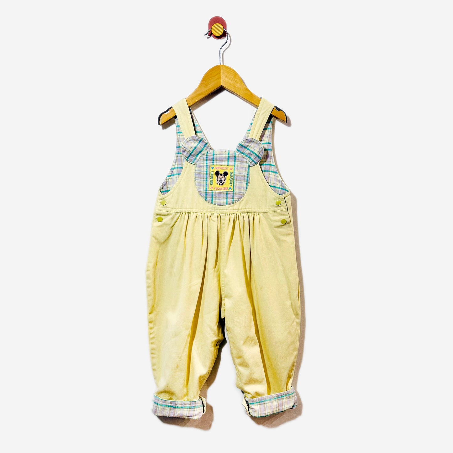Disney Babies Mickey Overalls / 2Y